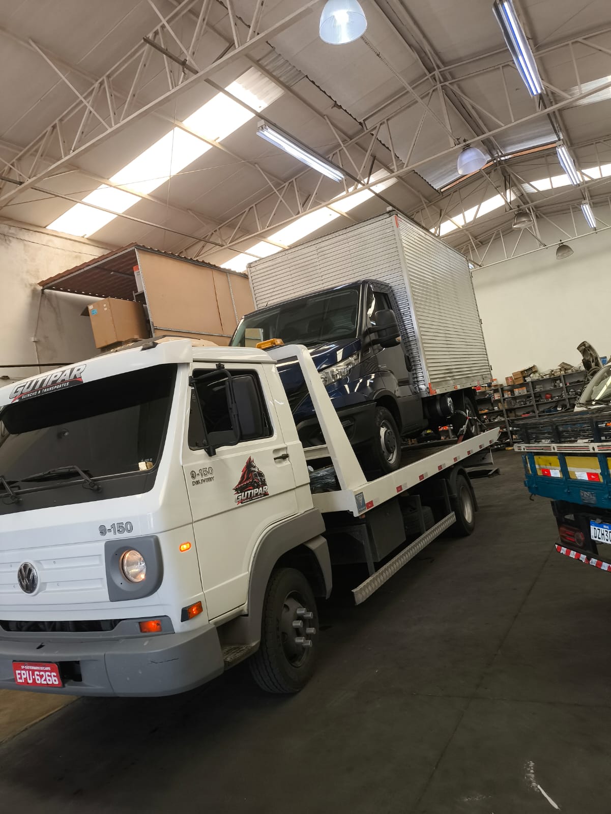 Transporte de Utilitários e Vans